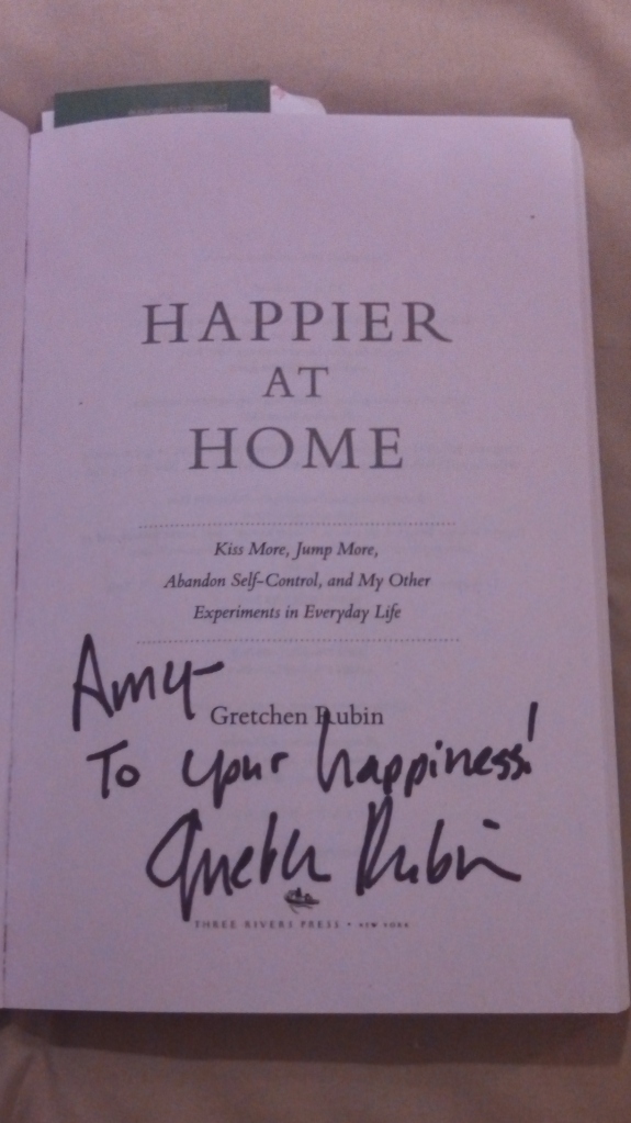 Happier at home - signature