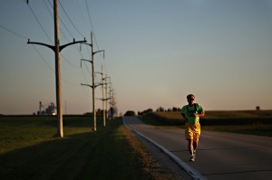 runner-on-a-road