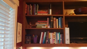 My office bookshelf  